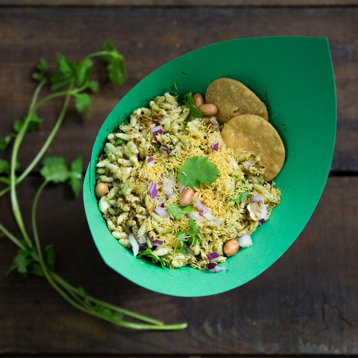 Bhel Puri recipe by Indiaphile.info