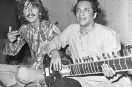Ravi Shankar and George Harrison
