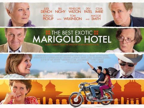 The Best Exitic Merigold Hotel movie poster