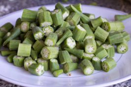 Chopped Okra