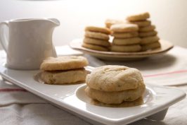 Cardamom Semolina Shortbread Cookies