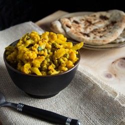 Cauliflower and Pea Curry