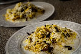 Mushroom Biryani