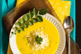 My Ultimate Comfort Food: Yogurt and Garbanzo Bean Flour Gravy (Kadhi)