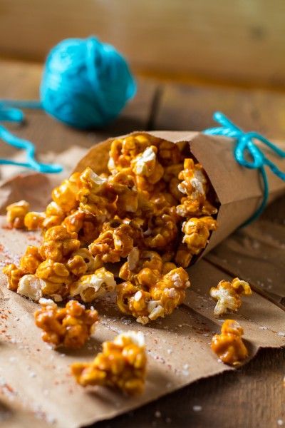 Chili Caramel Popcorn