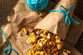 Chili Caramel Popcorn by Indiaphile.info