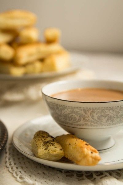 Savory Puff Pastry Bites (Khari Biscuit) by Indiaphile.info