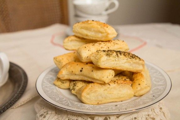 Savory Puff Pastry Bites (Khari Biscuit) by Indiaphile.info