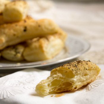 Khari Biscuits (Savory Puff Pastry Bites) - Indiaphile