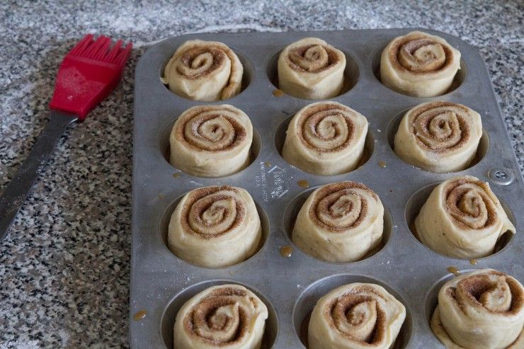 Chai Spiced Sticky Buns by Indiaphile.info