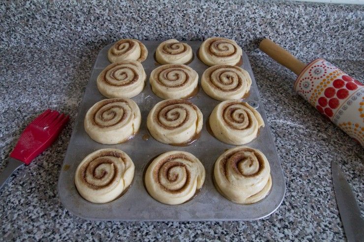 Chai Spiced Sticky Buns by Indiaphile.info