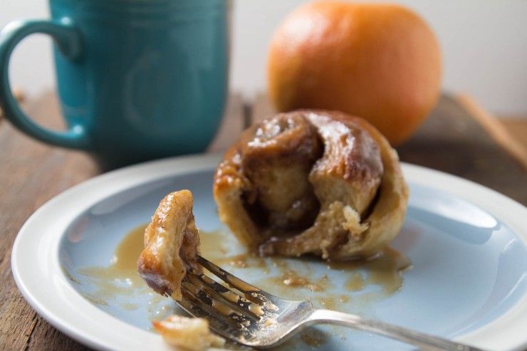 Chai Spiced Sticky Buns by Indiaphile.info