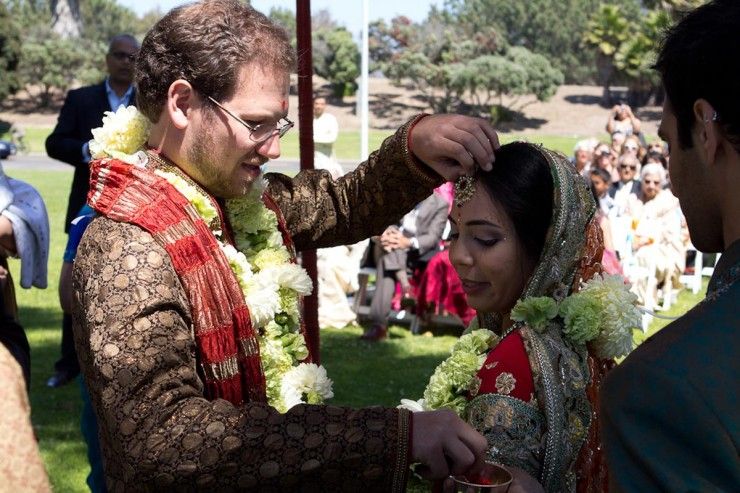 Thomas-Patel Indian-inspired Wedding (Indiaphile.info)