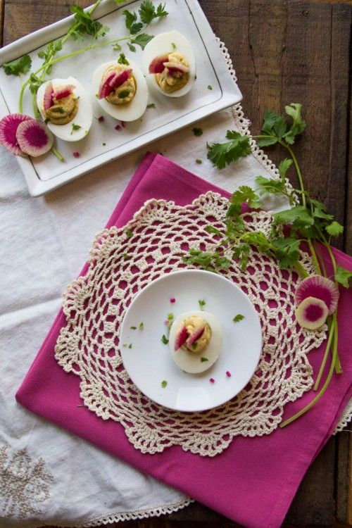 Garam Masala Deviled Eggs Indiaphile