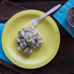 Indian style cumin-ginger potato salad by Indiaphile.info