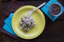 Indian style cumin-ginger potato salad by Indiaphile.info