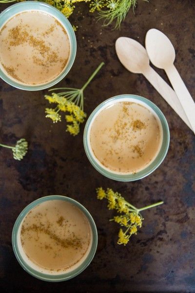 Fennel Pollen Pots de Creme (custard) recipe at Indiaphile.info