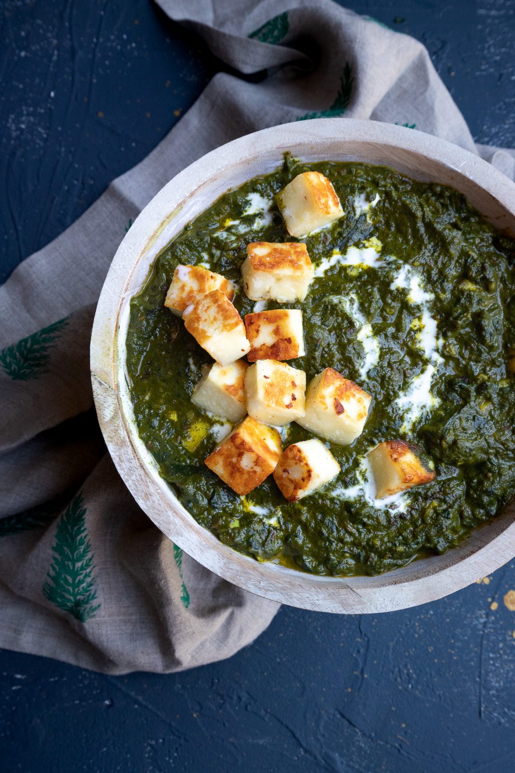 Palak Paneer (Spinach and cheese curry) Indiaphile