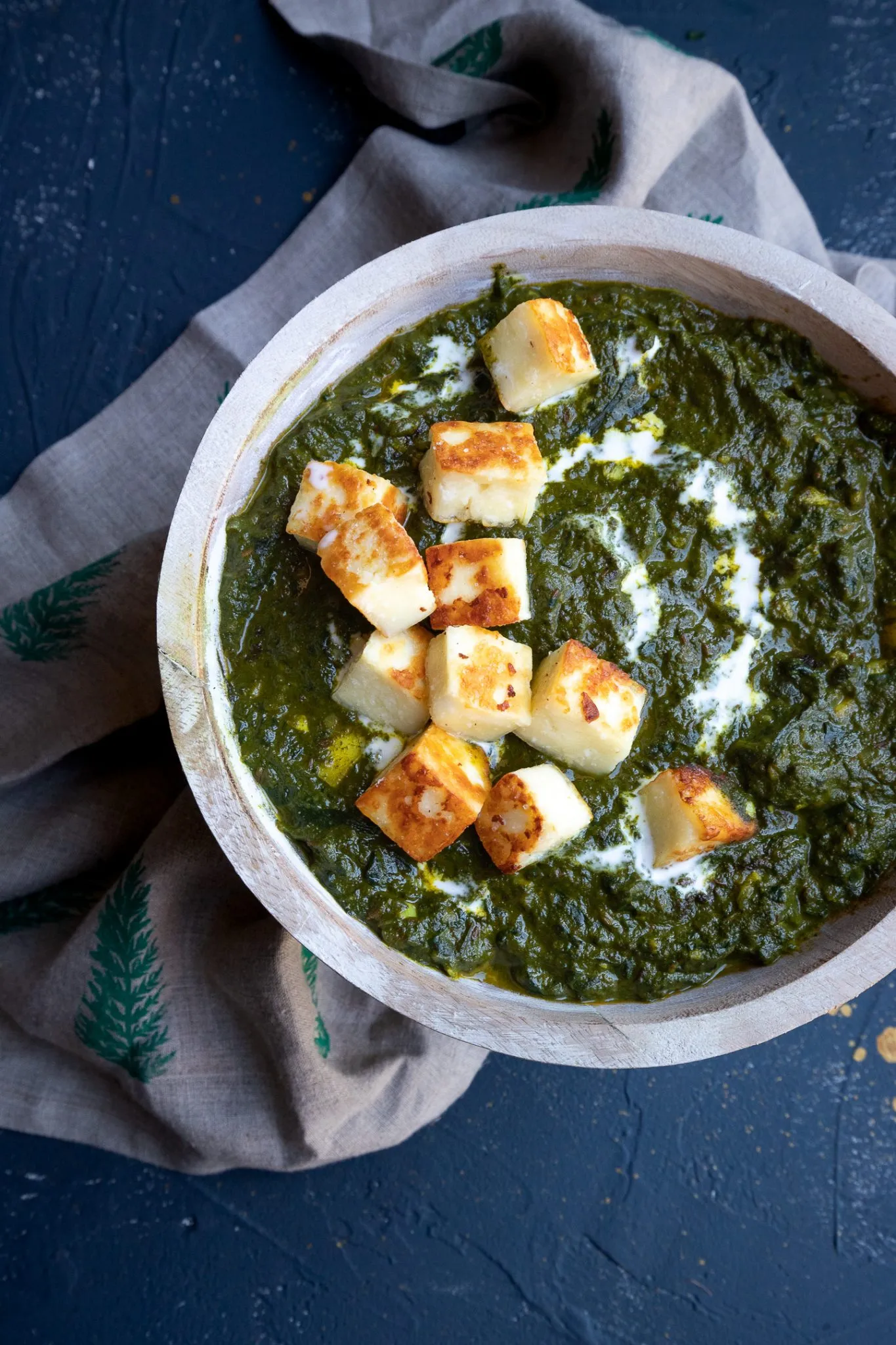 Palak Paneer (Spinach and cheese curry) - Indiaphile