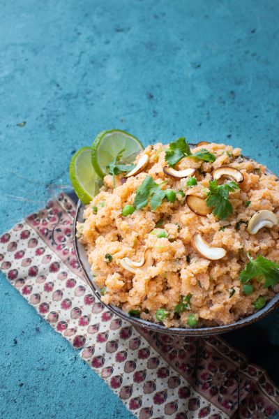 Bowl of upma