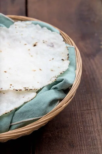 Gluten Free Rice Flour Flatbread (Rice Flour Rotli) Recipe at Indiaphile.info