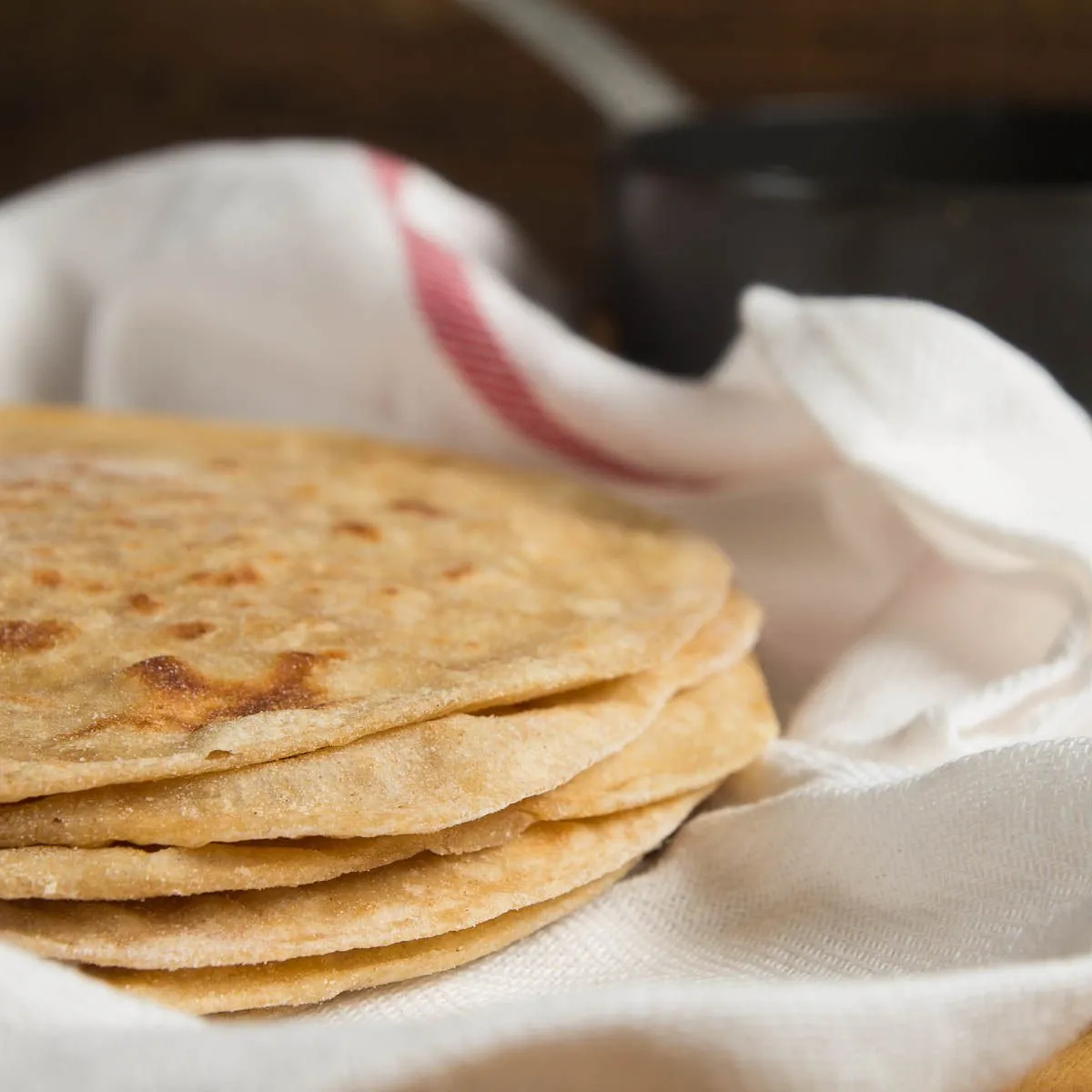 How To Make Paratha Indian Flat Bread At Home - a recipe for whole wheat, no yeast flatbread