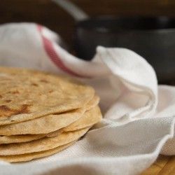 How To Make Paratha Indian Flat Bread At Home - a recipe for whole wheat, no yeast flatbread