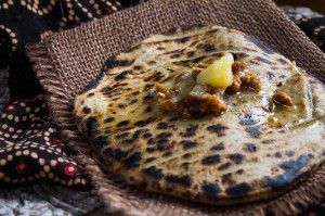 Bajri no rotla - millet flat bread