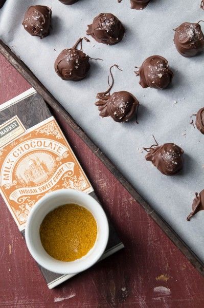 Curry Caramel Truffles recipe by Indiaphile.info