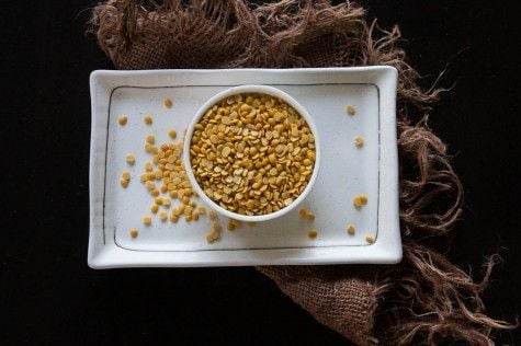 Split Pigeon Pea Toor Dal Lentils by Indiaphile.info