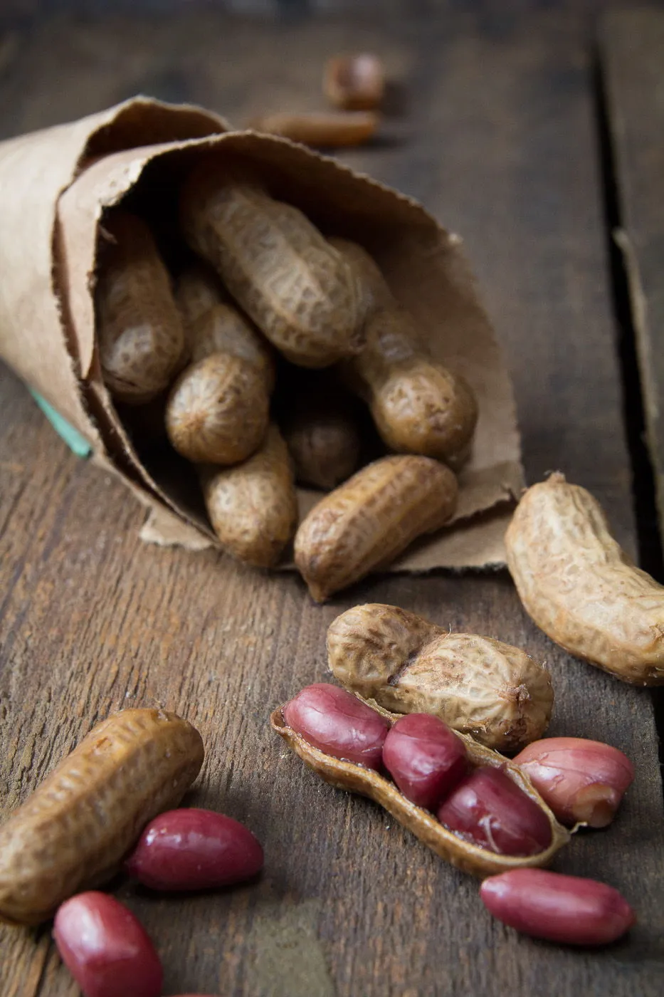 Indian style simple boiled peanuts are super easy to make