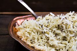 Jeera (Cumin) Rice recipe by Indiaphile.info