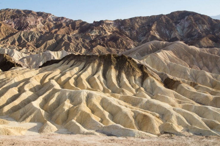 Zabriskie Point in Death Valley