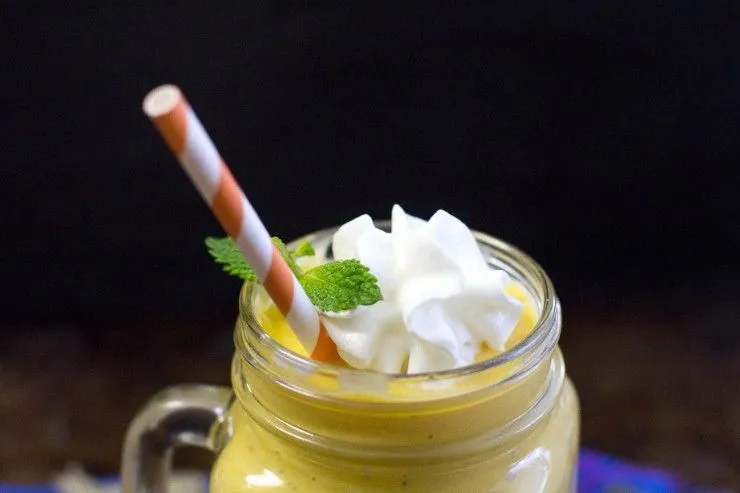 Mango Lassi, Indian Mango Smoothie recipe by Indiaphile.info