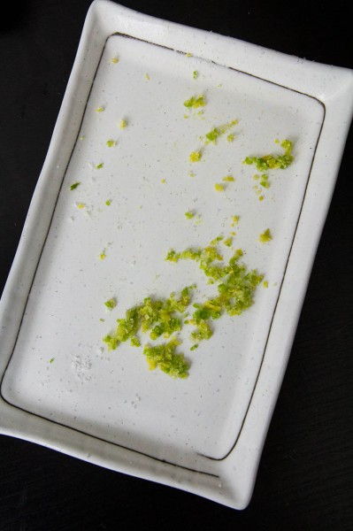 Dry green chutney