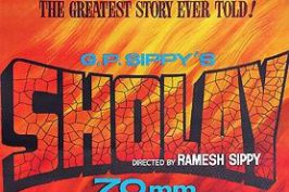 Sholay movie poster
