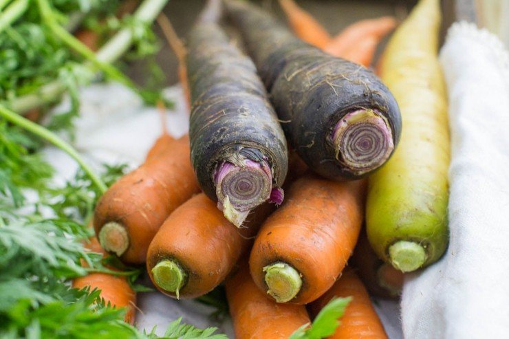 Rainbow Carrots