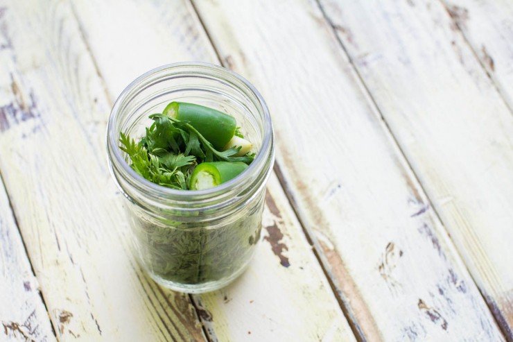 Carrot Green Chutney