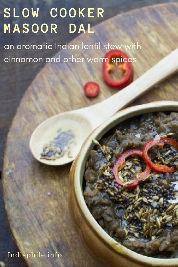 An Easy to Make Slow Cooker Dal