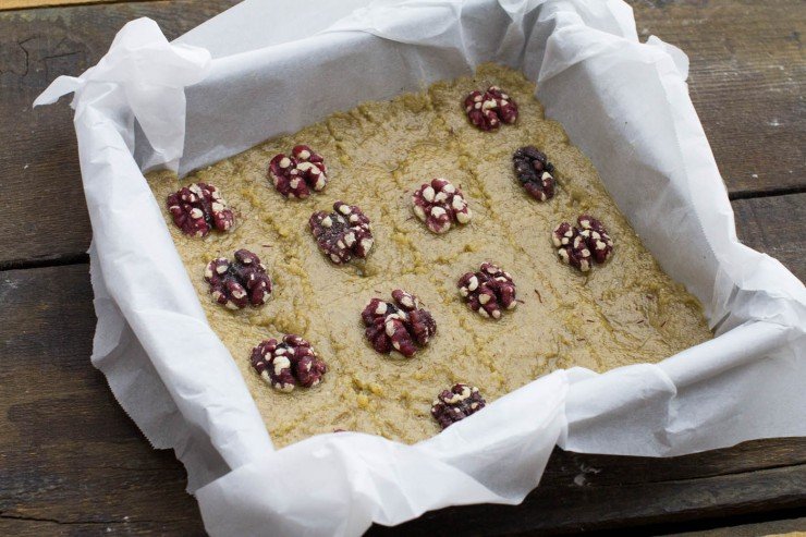 Gluten-free Walnut Bars (Walnut Burfi)