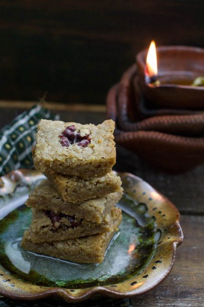 Gluten-free Walnut Bars (Walnut Burfi)