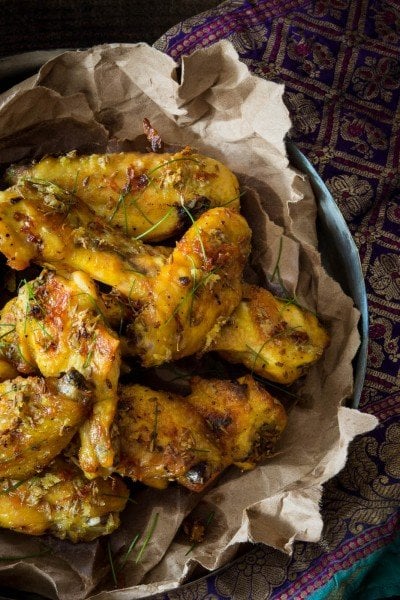 Cumin Chicken Wings recipe by indiaphile.info
