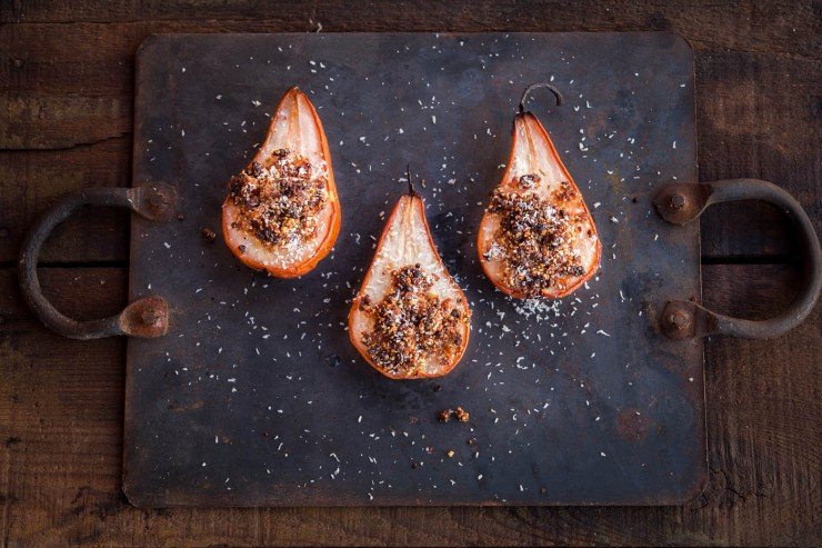 Baked Pears recipe by Indiaphile.info