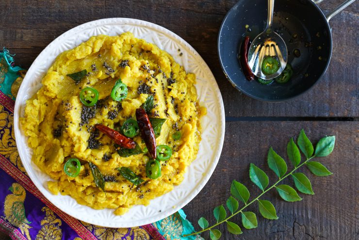 A plate of lachko dal