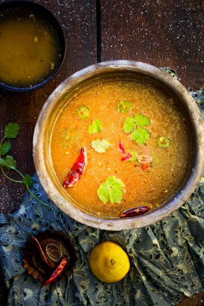 A pot of toor dal osaman