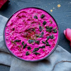 Beet Raita