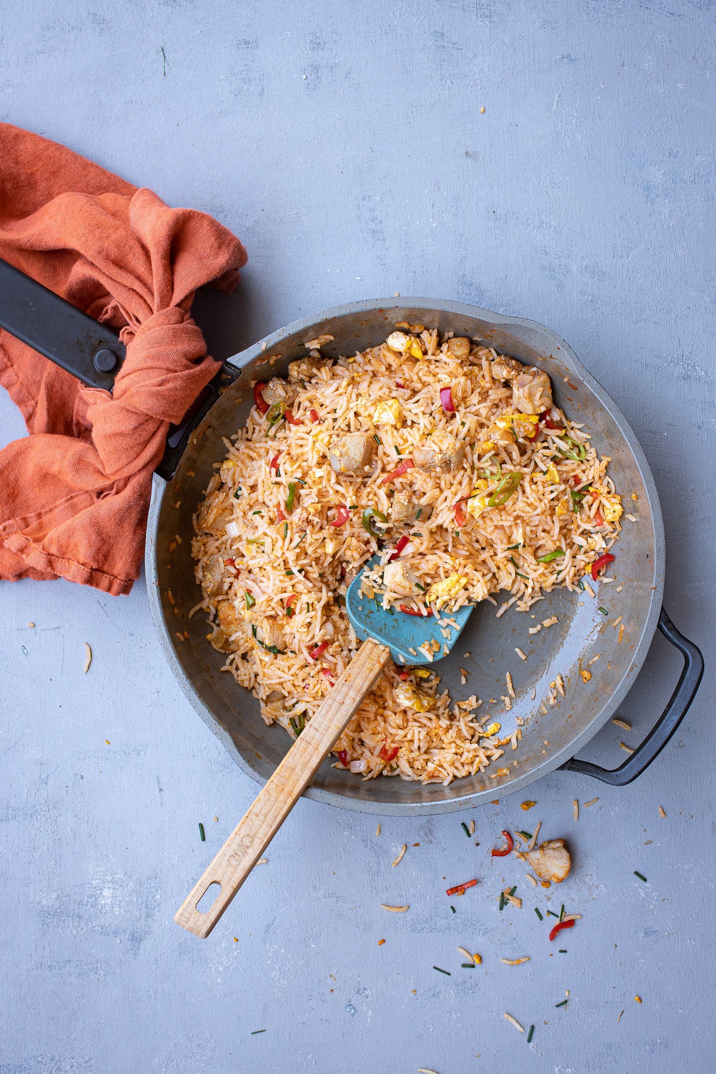 Indian Chicken Fried Rice (Chicken Chopper Rice) - Indiaphile