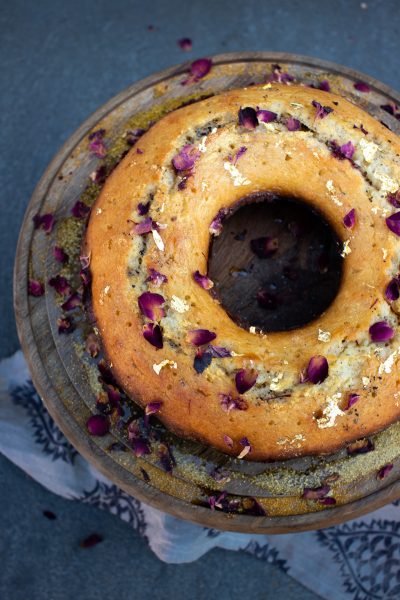 Gulab Jamun bundt cake