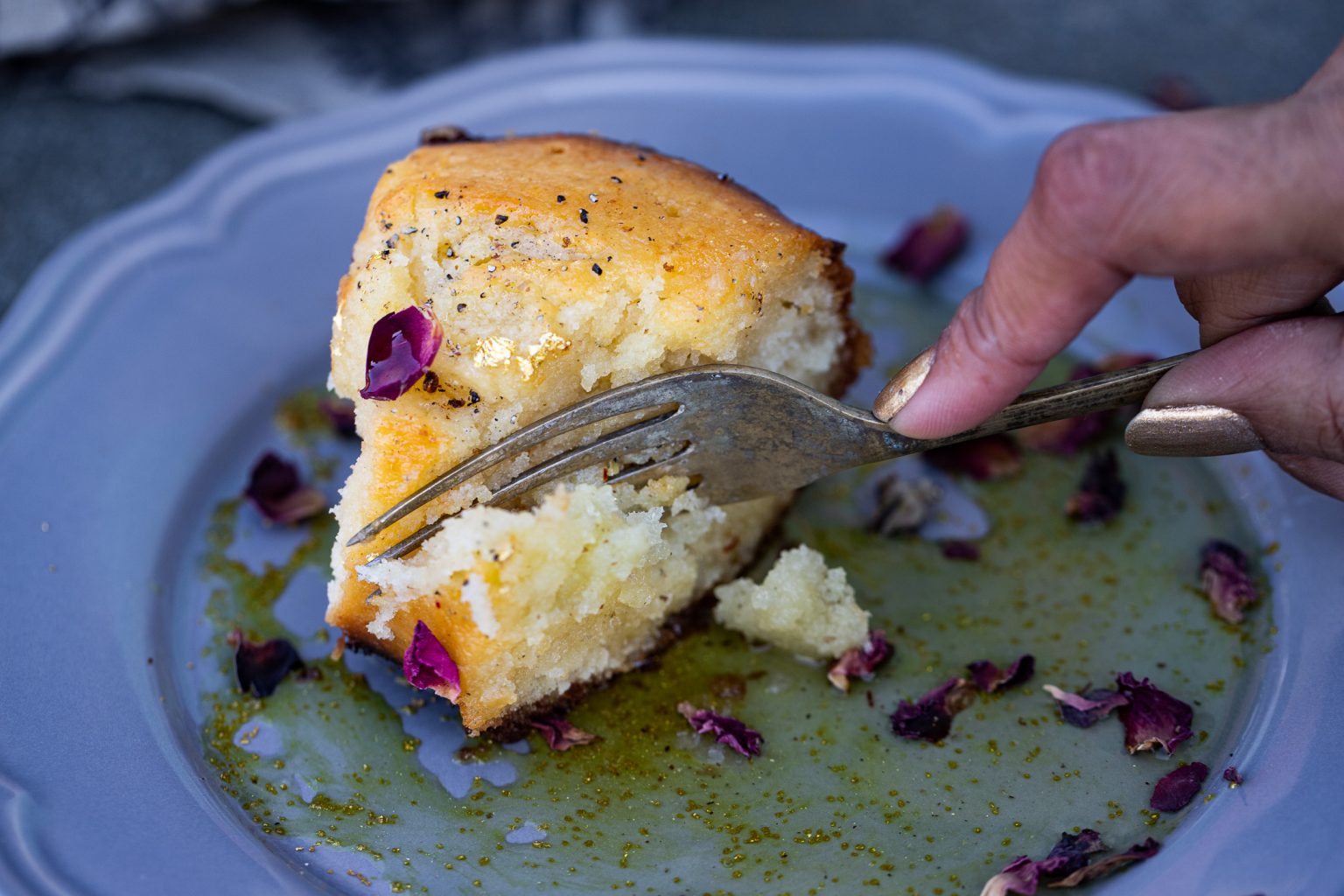 Gulab Jamun Cake with Ricotta Cheese Indiaphile