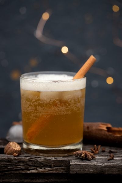 Chai bourbon cocktail